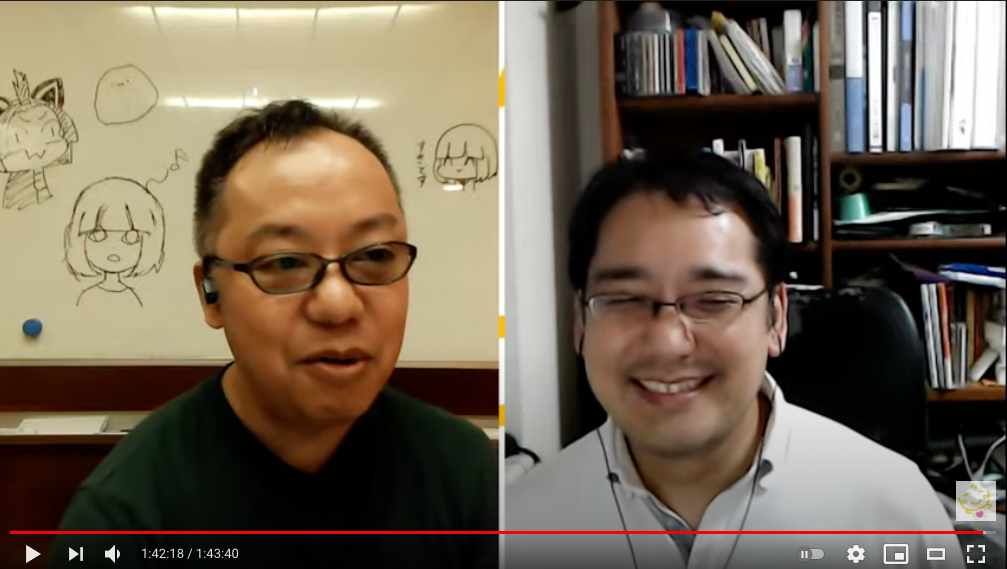 吉村竜児さんとYouTube Liveやりました